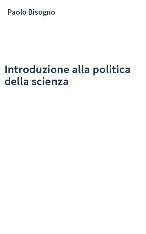 Introduzione alla politica della scienza