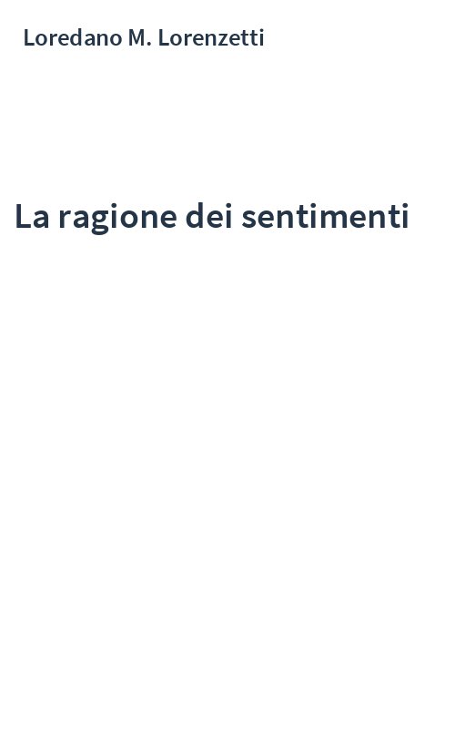 La ragione dei sentimenti