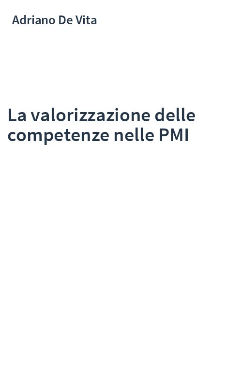 La valorizzazione delle competenze nelle PMI