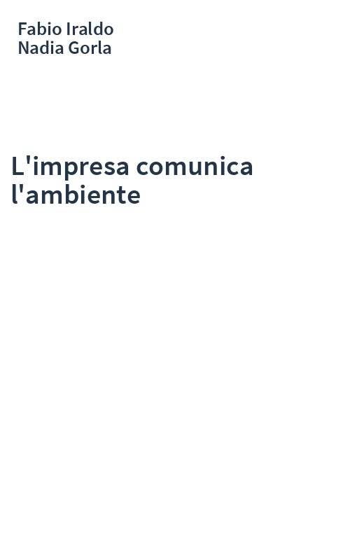 L'impresa comunica l'ambiente