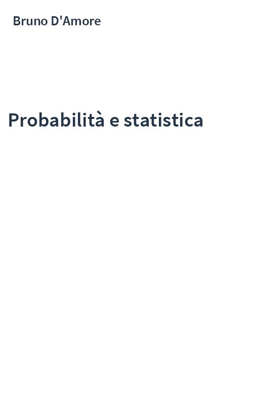 Probabilità e statistica