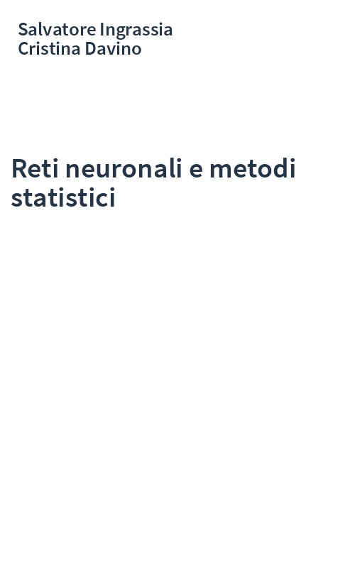 Reti neuronali e metodi statistici