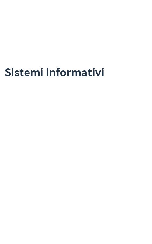Sistemi informativi