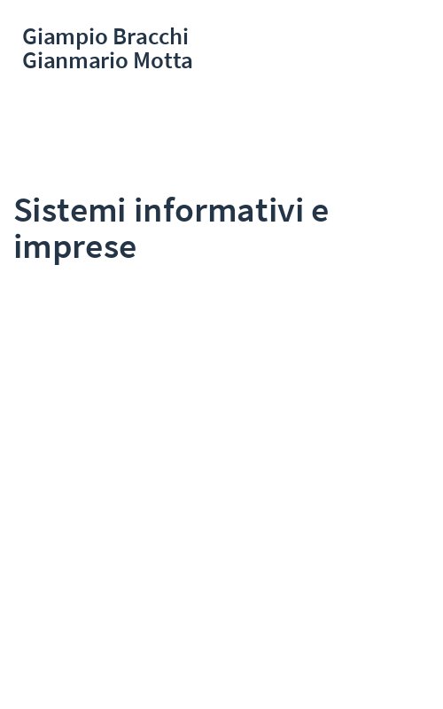 Sistemi informativi e imprese