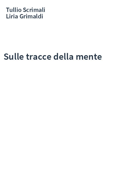 Sulle tracce della mente