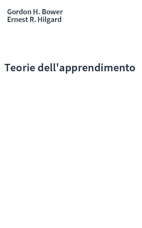 Teorie dell'apprendimento