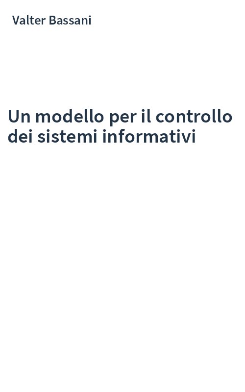 Un modello per il controllo dei sistemi informativi