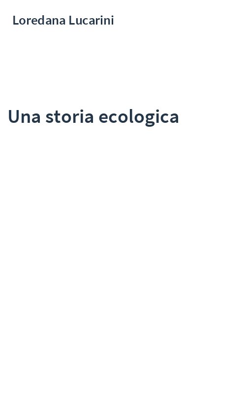 Una storia ecologica