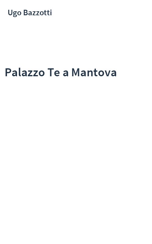 Palazzo Te a Mantova