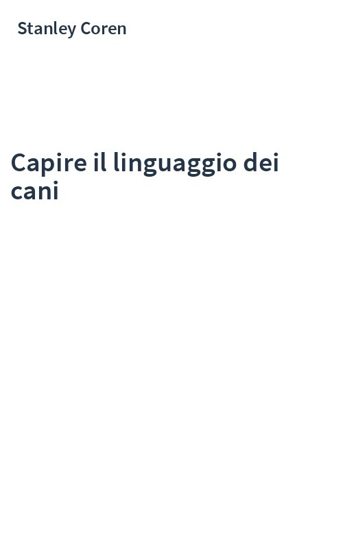 Capire il linguaggio dei cani