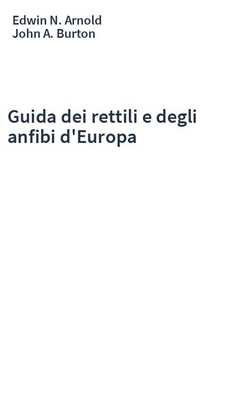 Guida dei rettili e degli anfibi d'Europa