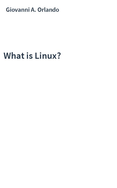 What is Linux?