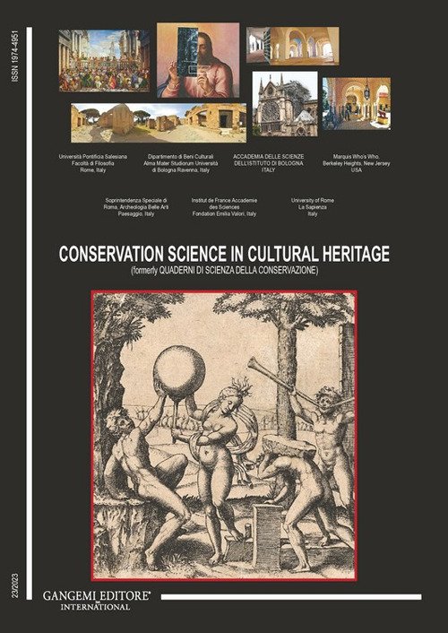 Conservation science in cultural heritage (formerly Quaderni di scienza della conservazione)