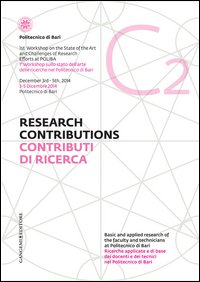 Contributi di ricerca. Ediz. italiana e inglese