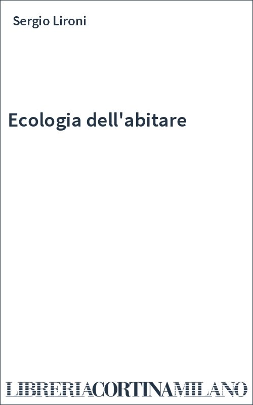 Ecologia dell'abitare