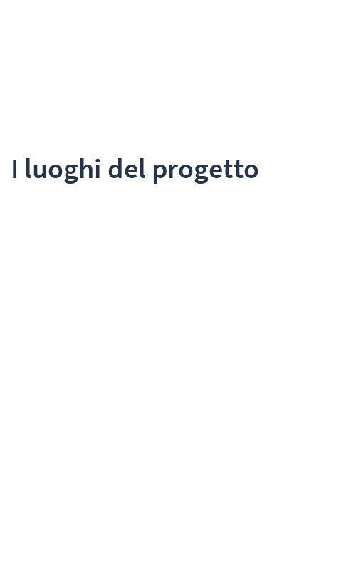 I luoghi del progetto