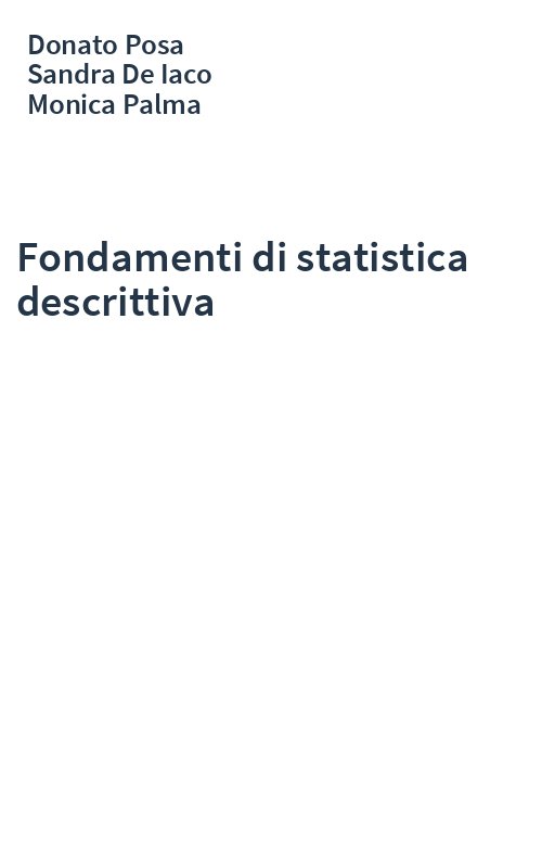 Fondamenti di statistica descrittiva