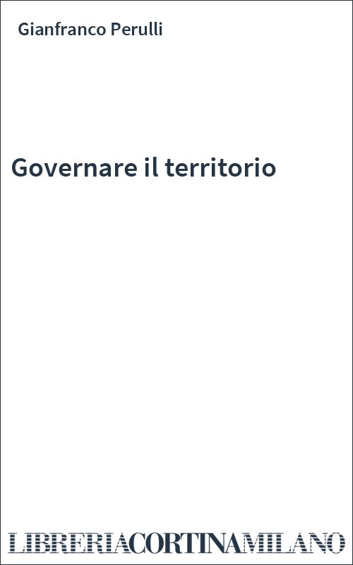 Governare il territorio