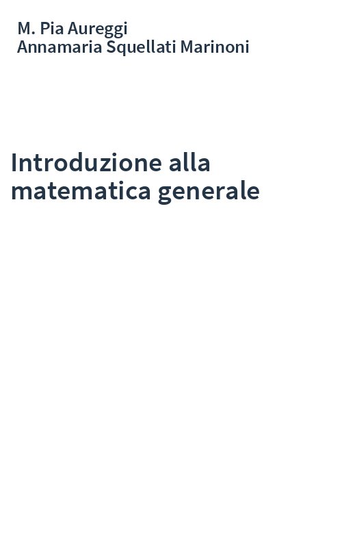 Introduzione alla matematica generale
