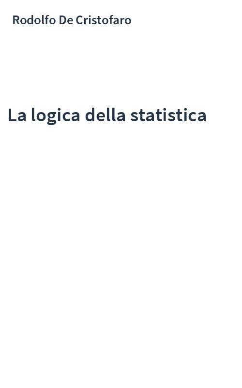 La logica della statistica