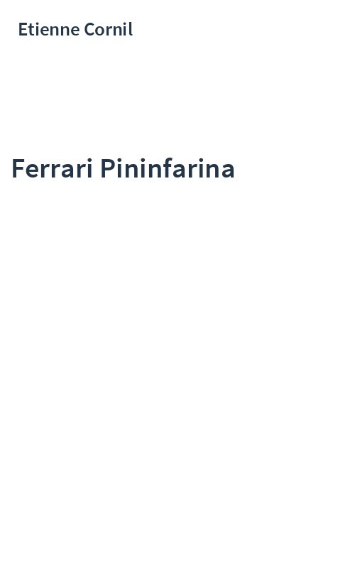 Ferrari Pininfarina