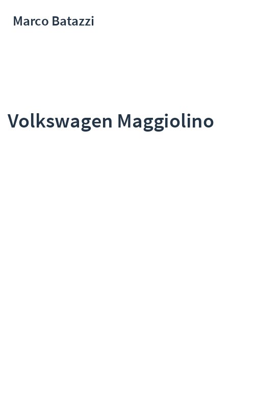 Volkswagen Maggiolino