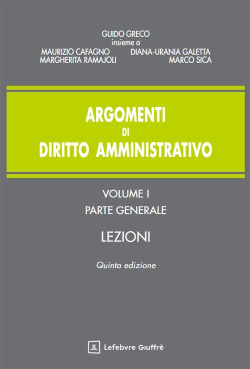 Argomenti di diritto amministrativo