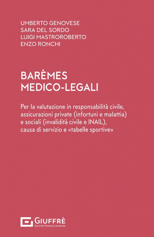 Barèmes medico-legali