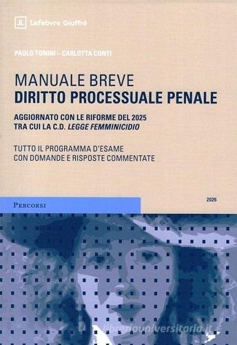 Manuale breve Diritto processuale penale