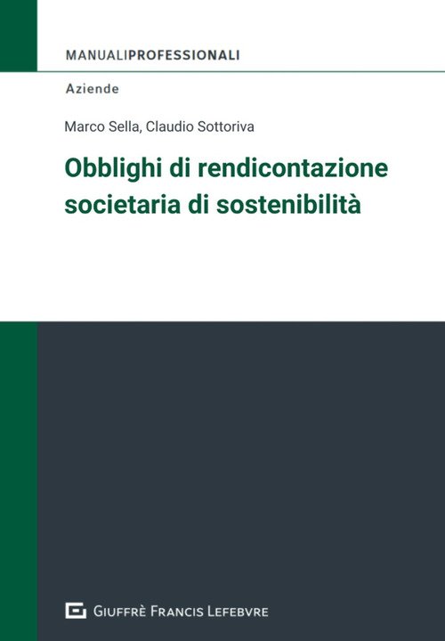 Obblighi di rendicontazione societaria di sostenibilità