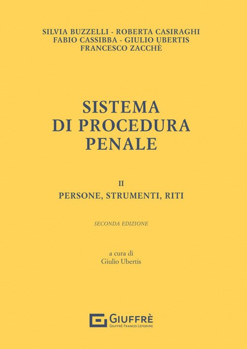 Sistema di procedura penale