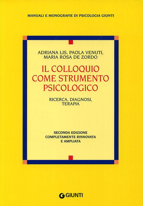 Il colloquio come strumento psicologico