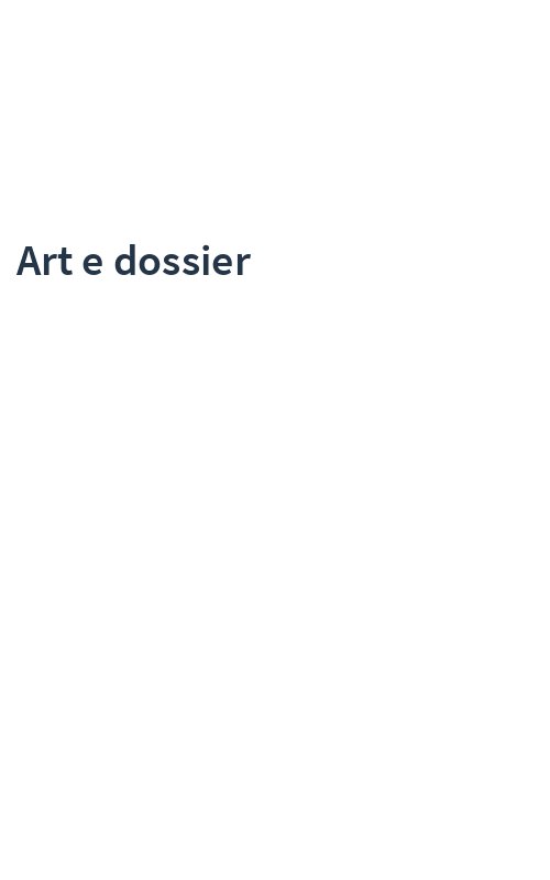 Art e dossier