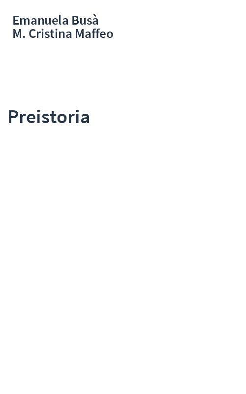 Preistoria