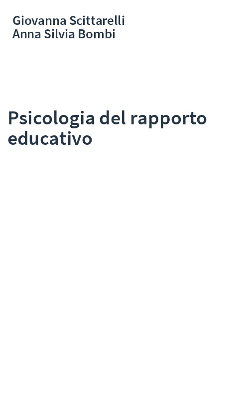 Psicologia del rapporto educativo