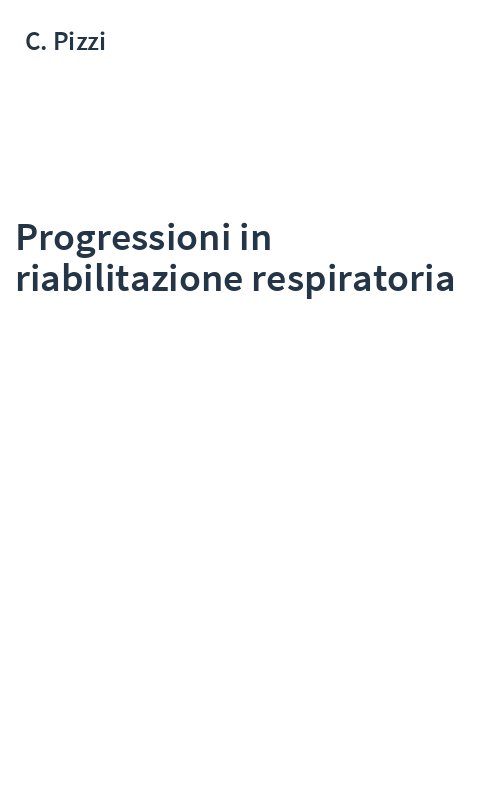 Progressioni in riabilitazione respiratoria
