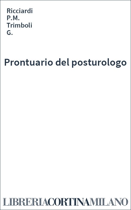 Prontuario del posturologo