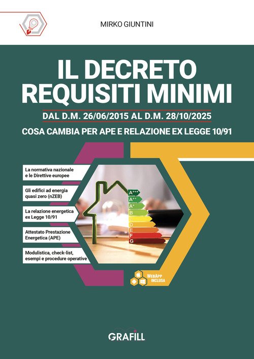 Il Decreto Requisiti Minimi dal D.M. 26/06/20158 al D.M. 28/10/2025. Cosa cambia per APE e Relazione ex Legge 10/91