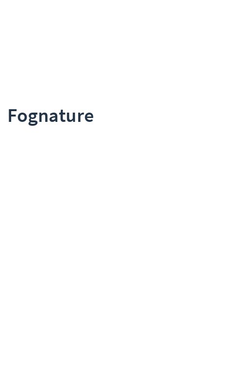 Fognature