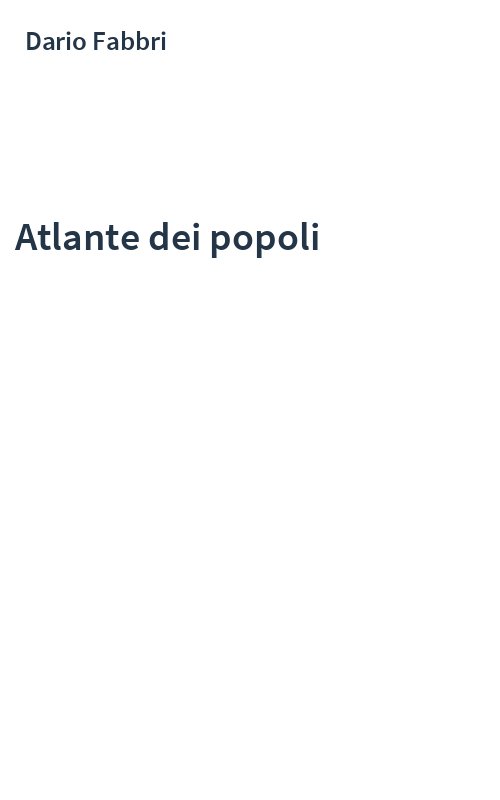 Atlante dei popoli