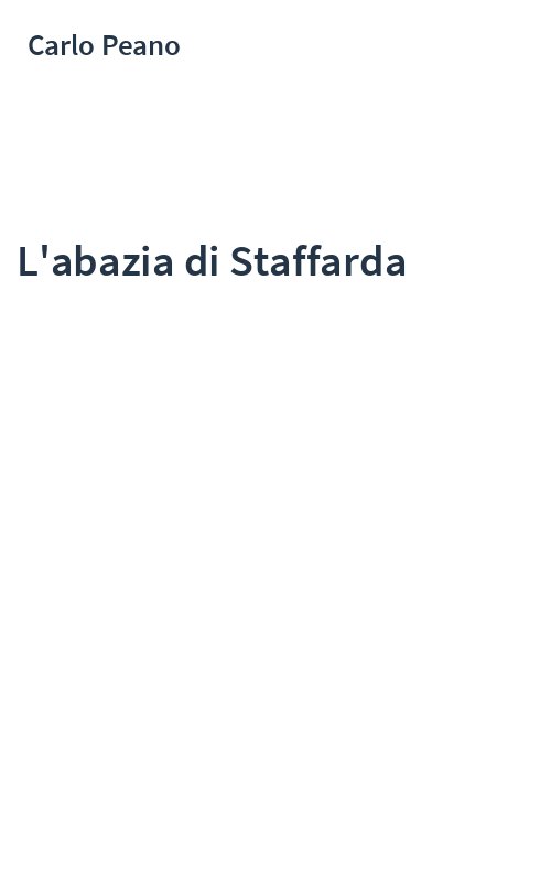 L'abazia di Staffarda