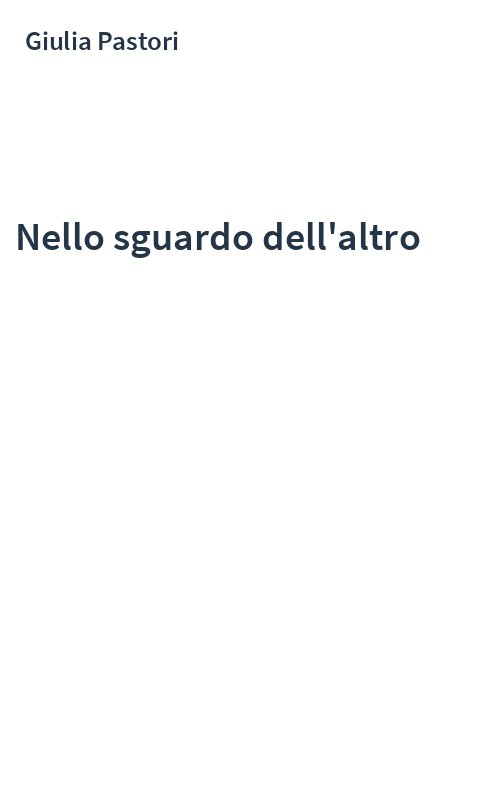Nello sguardo dell'altro