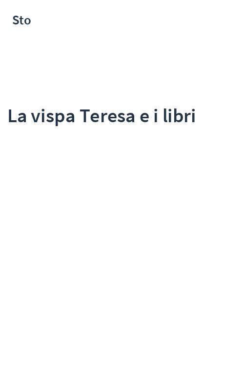La vispa Teresa e i libri