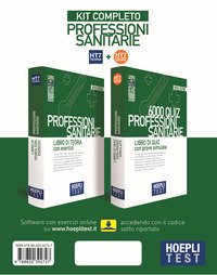 Hoepli test. Professioni sanitarie. Kit completo: Libro di teoria con esercizi-6000 Quiz con prove simulate
