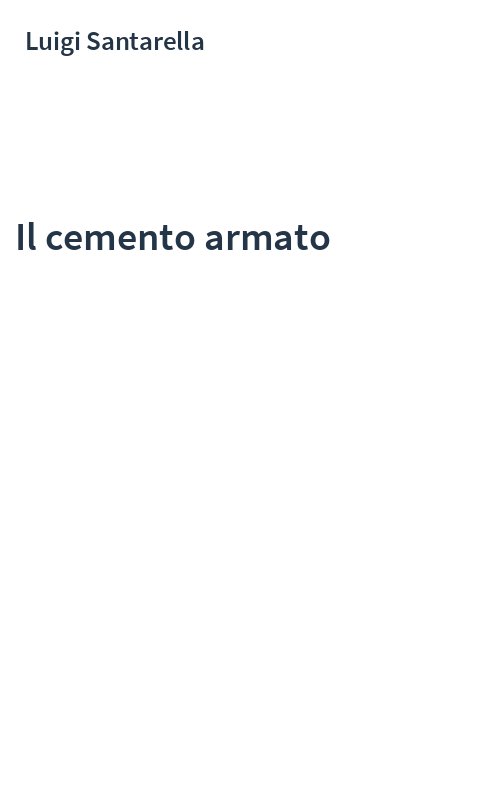 Il cemento armato