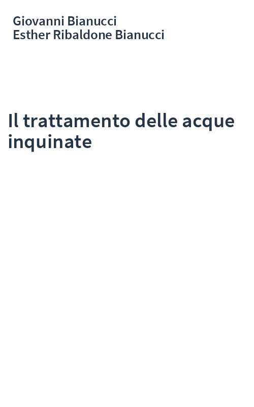 Il trattamento delle acque inquinate