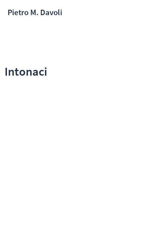 Intonaci