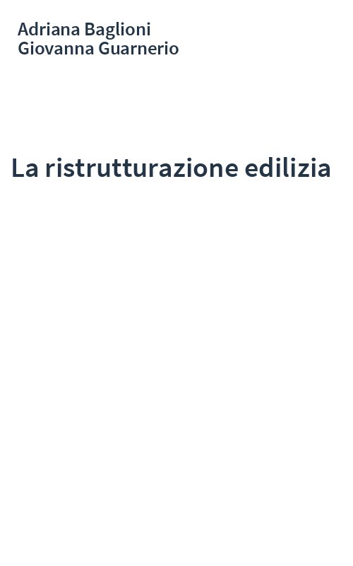 La ristrutturazione edilizia