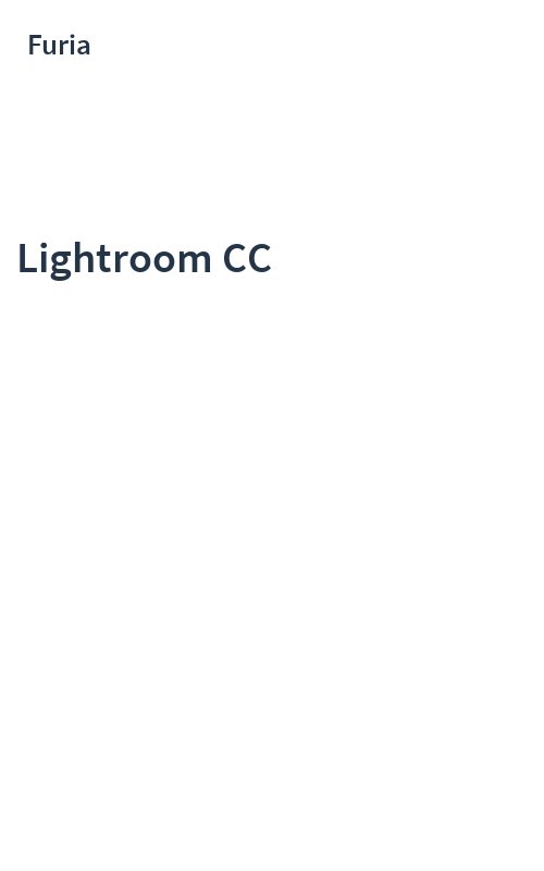 Lightroom CC