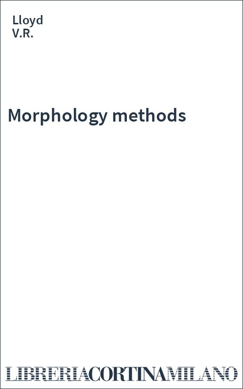 Morphology methods